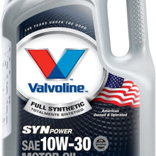 Valvoline SynPower 10W-30 Full Synthetic Motor Oil - 5qt (Case of 3) (787002-3PK)