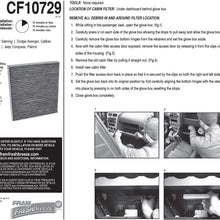 FRAM Fresh Breeze Cabin Air Filter Replacement for Car Passenger Compartment w/ Arm and Hammer Baking Soda, Easy Install, CF11182 for Select Acura and Honda Vehicles