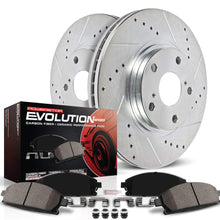 Power Stop K6399 Front Brake Kit with Drilled/Slotted Brake Rotors and Z23 Evolution Ceramic Brake Pads