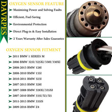 DAVRPES 16414 Downstream Oxygen Sensor Replace# 11787545075 0258010414 Post Cat O2 Sensor For 2011 BMW 1 SERIES M, BMW 325I/325XI/330I/330XI/128I/135I/323I/328I/328XI/335XI/335I/335IS/Z4/X3/X5
