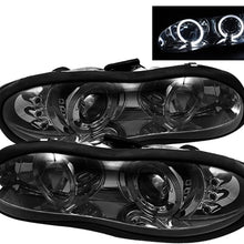 Spyder Auto 5009258 LED Halo Projector Headlights Chrome/Smoked