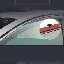 DEAL 4-Piece Set Outside Mount Tape On/Clip On Type Smoke Tinted Sun/Rain Guard Vent Window Visors With Chrome Trim For 2017-2020 Honda CR-V All Models