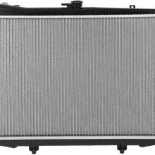 DNA Motoring OEM-RA-145 145 Factory Style Aluminum Cooling Radiator Replacement