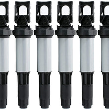 DEAL Set of 6 New Ignition Coils on Plug Packs For BMW Series 1/3/5/6/7/Alpina B6/B7/M3/M5/M6/X3/X5/X6/Z3/Z4 2.2L 2.5L 3.0L 3.2L L6 4.4L 4.8L V8 6.0L V12 Mini Countryman Paceman 1.6L L4 UF522