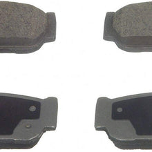 Wagner ThermoQuiet QC954 Ceramic Disc Pad Set, Rear