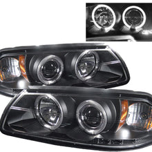 Spyder Auto 5009401 LED Halo Projector Headlights Black/Clear