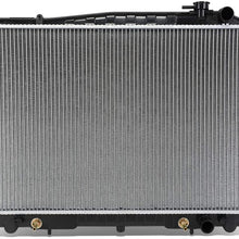 DNA Motoring OEM-RA-2215 2215 Aluminum Radiator [For 98-04 Nissan Frontier/Nissan Xterra AT]