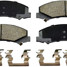 PT Auto Warehouse PT1159 - Ceramic Disc Brake Pad Set - Front