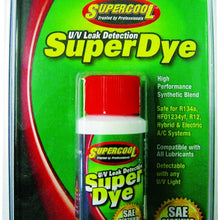 TSI Supercool 22816 Yellow SAE Certified Super Dye, 8 oz (Treats 32-Vehicles - Self Measure Bottle)