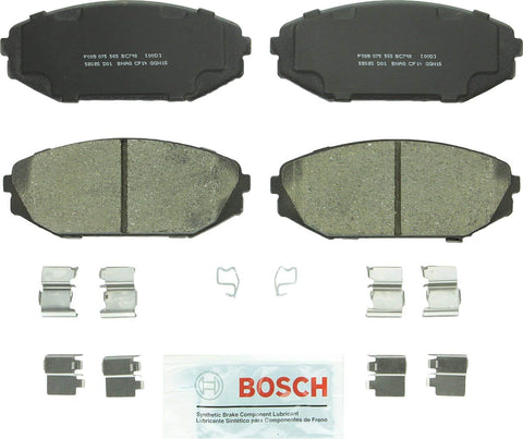 Bosch BC793 QuietCast Premium Ceramic Disc Brake Pad Set For: Acura MDX; Honda Odyssey, Front