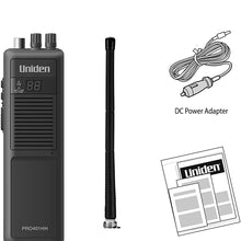Uniden PRO401HH Professional Series 40 Channel Handheld CB Radio, 4 Watts Power with Hi/Low Power Switch, Auto noise cancellation, Belt Clip And Strap Included, 2.75in. x 4.33in. x 8.66in.