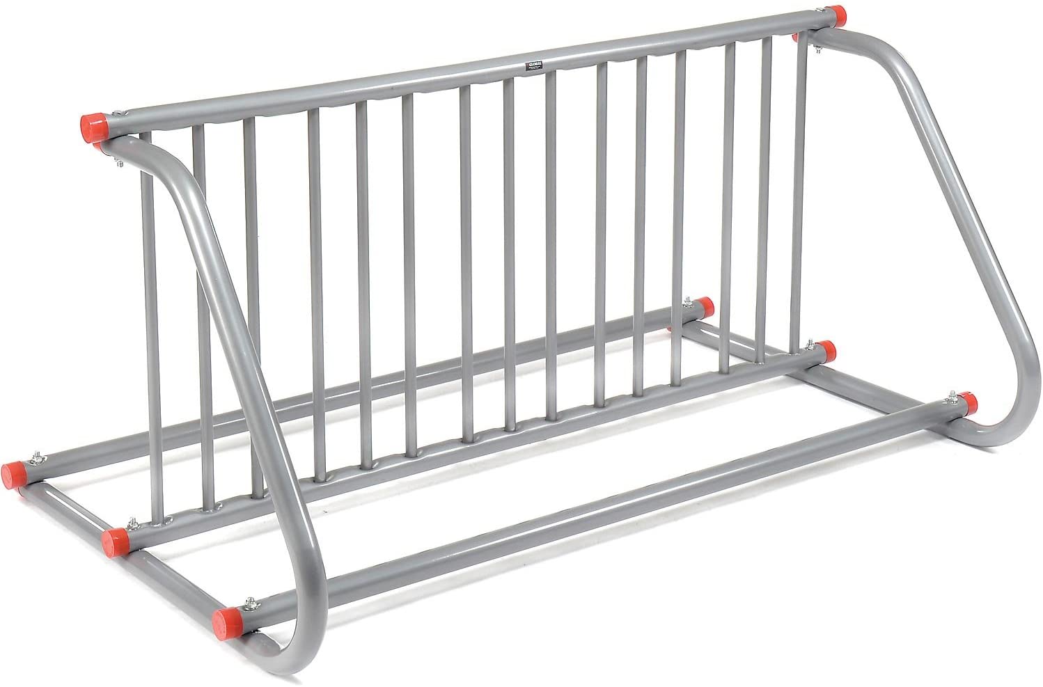 Global Industrial Grid Bike Rack, Double Sided, Powder Coated Galvanized Steel, 18-Bike Capacity