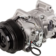 AC Compressor & A/C Clutch For Toyota Camry Highlander Sienna Avalon Lexus RX350 ES350 V6 non-Hybrid - BuyAutoParts 60-03936NA New