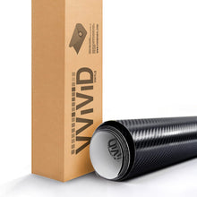 VViViD Black True R Carbon Fiber Vinyl Wrap Roll with Air Release Technology (6 Foot by 5 Foot (Hood, Roof or Trunk Wrap Kit))