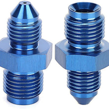 Suuonee Turbo Oil Feed Restrictor,3AN Turbo Oil Feed Restrictor Fitting Fit for T25/T28 GT25R GT28R GT30R GT35R