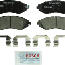 Bosch BC1035 QuietCast Premium Ceramic Disc Brake Pad Set For Select Chevrolet Aveo, Aveo5, Spark, Spark EV; Pontiac G3; Suzuki Forenza, Reno; Front