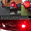 iBrightstar IP68 Waterproof Square Trailer Lights kit, Red Brake Stop Tail Running License LED Light Lamp for 12V Camper Truck RV Boat Snowmobile Marine Under 80