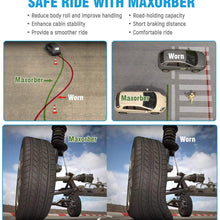 Maxorber Front & Rear Full Set 4 Pieces Shocks Struts Absorber Kit Compatible with Ford Ranger Pickup 1989-1997