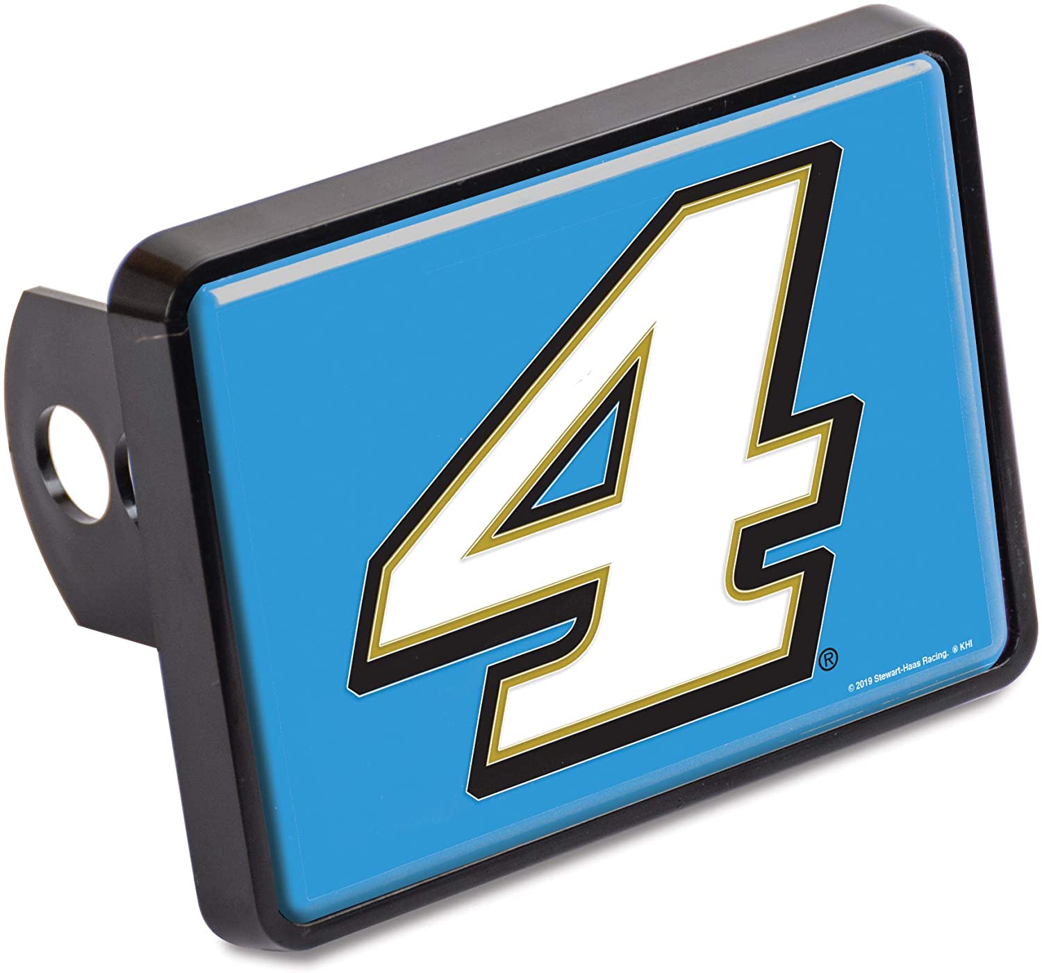 WinCraft NASCAR Stewart Haas Racing Kevin Harvick NASCAR Kevin Harvick #4 Universal Hitch Cover, Multi, na