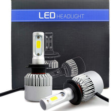 iDlumina H7 12V 24V White LED Car Light Bulb 2X10W COB Aluminum Fan Cooling Design for Replacement Headlight Fog Light (Pack of 2)