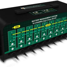 Battery Tender 10-Bank 6V/12V, 4A Selectable Battery Charger