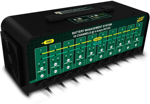 Battery Tender 10-Bank 6V/12V, 4A Selectable Battery Charger