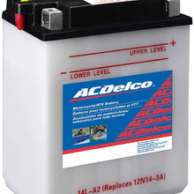 ACDelco AB14LA2 Specialty Conventional Powersports JIS 14L-A2 Battery