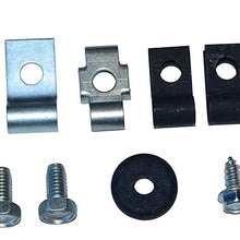 (E-9-10) Inline Tube Disc Brake Clip Set Compatible with 1965-66 Ford Mustang