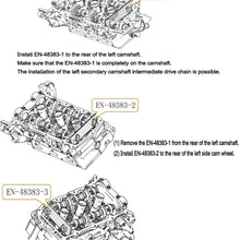 DPTOOL Car Camshaft Retaining Tool Kits Set EN 48383 / EN 46105 Alternative for Opel Saab Cadillac Buick Chevrolet Pontiac Equinox Saturn Holden 2.8L,3.0L,3.6L Engine