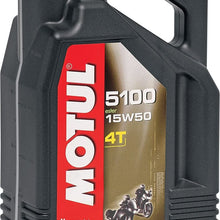 MOTUL 5100 Synthetic Blend 15W50 Motor Oil Gallon 108089