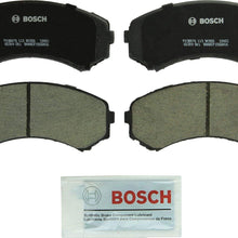 Bosch BC550 QuietCast Premium Ceramic Disc Brake Pad Set For Select Honda Passport; Isuzu Axiom, Rodeo, Rodeo Sport; Mazda MPV; Mitsubishi Endeavor, Montero; Front