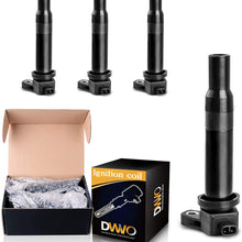 Ignition Coil Pack Compatible with Kia Rio Rio5 Hyundai Accent 2006-2011 - L4 1.6L - Set of 4