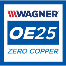 Wagner QuickStop ZD1184 Ceramic Disc Pad Set Includes Pad Installation Hardware, Front