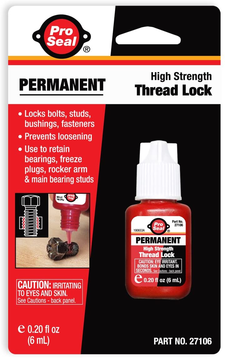 Pro Seal 27106 Pro-Lok Permanent Thread Lock. 6 ml.