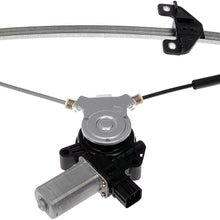 Dorman 748-044 Rear Driver Side Power Window Motor and Regulator Assembly for Select Honda Models (OE FIX)