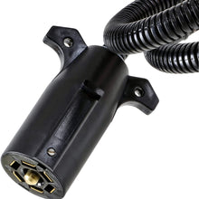 SuperHandy Trailer Power Tongue Jack Electric Manual A-Frame 3500LBS Capacity DC 12V Trailer, RV, Camper or Boat Mountable Includes LED Work Light, 48" Inch Power Cord, 7-Pin Vehicle Connector