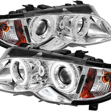 Spyder Auto 444-BMWE4602-4D-AM-CCFL-C Projector Headlight