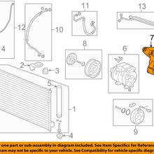 Genuine Honda 38930-5G0-A00 Compressor Bracket