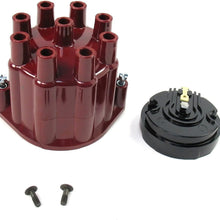 Pertronix D600701 Red Cap and Rotor for Flame-Thrower Billet Distributor 8 Cylinder Engine