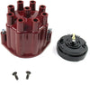 Pertronix D600701 Red Cap and Rotor for Flame-Thrower Billet Distributor 8 Cylinder Engine