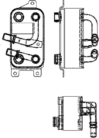 HELLA 376726191 Oil Cooler