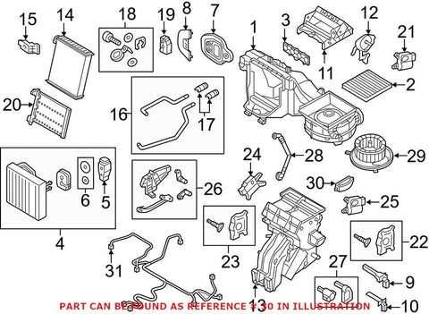 Genuine OEM HVAC Control Module for Volkswagen 5Q0907521C