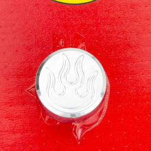 Racing Power Company R6001X Polished Aluminum Flamed Push-In Breather