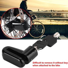VGEBY1 Bike Disc Brake Lock, 3 Colors Metal Anti Theft Lock Bike Safety Device with Keys