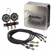 BLACKMAX Mechanical Manifold Gauge Set, 2 Valves