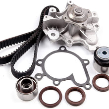 ANPART Timing Belt Kit Fit For 1993-1997 Ford Probe 1993-2002 Mazda 626 1993-1997 Mazda MX-6 2001-2003 Mazda Protege 2002-2003 Mazda Protege5 Timing Belt Water Pump Tensioner Gasket Set