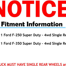 Detroit Axle - Pair (2) Front Drilled and Slotted Disc Brake Kit Rotors w/Ceramic Pads & Brake Kit Fluid & Cleaner for 2005 2006 2007 Ford F-250 F-350 Super Duty 4WD 4x4