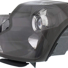 Headlight Assembly Compatible with 2003-2007 Cadillac CTS HID with HID Kit Driver Side