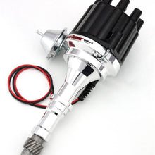 Pertronix D151700 Black Vacuum Billet Distributor Cap for Buick V8 215-350