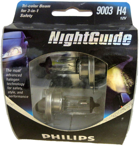 Philips 9003 NGS2 NightGuide Replacement Bulb Classic (Pack of 2)